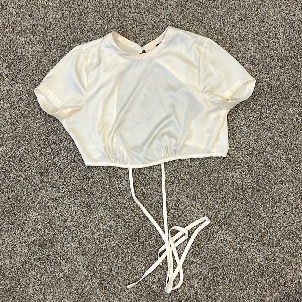Cotton Candy LA Tie up shirt size M